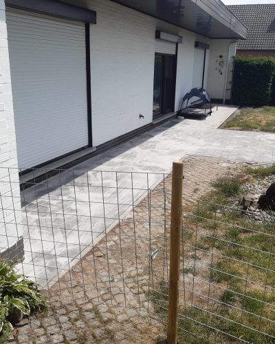 Aanleg terras JH Workx
