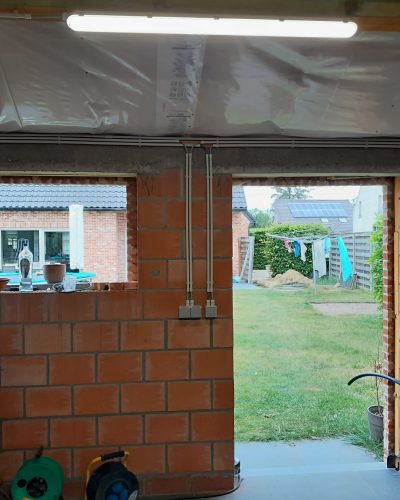 elektriciteit voorzien tuihuis JH Workx